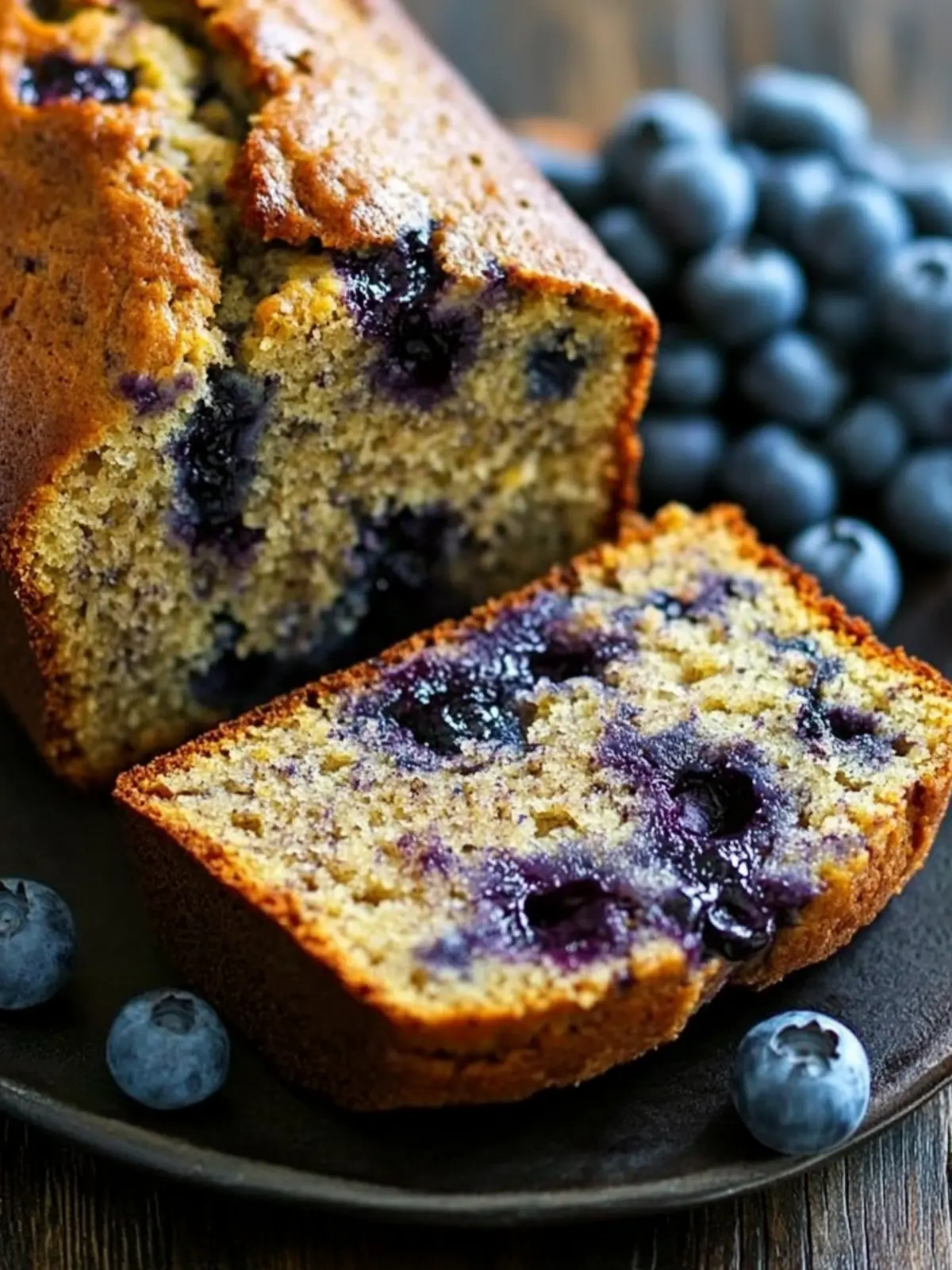 Blueberry Banana Bread
