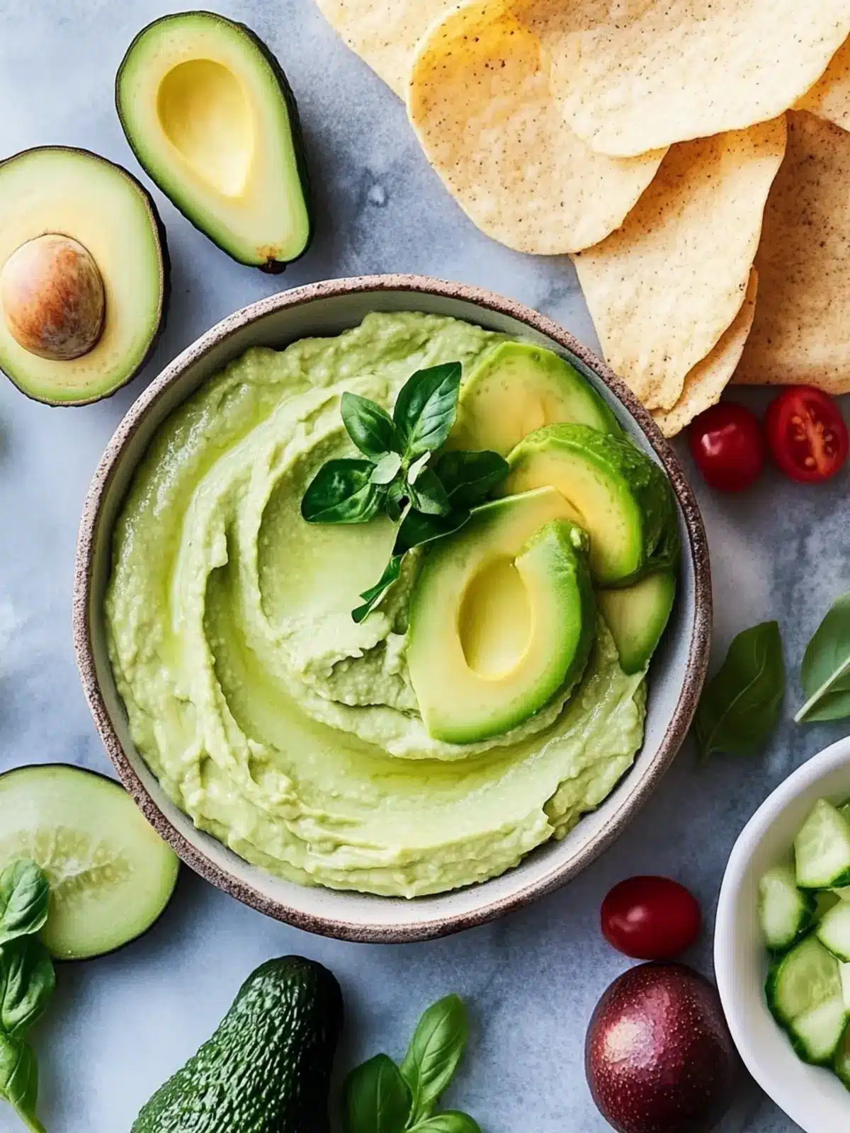 Creamy Avocado Dip That's Refreshingly Simple and Healthy 4 Creamy Avocado Dip