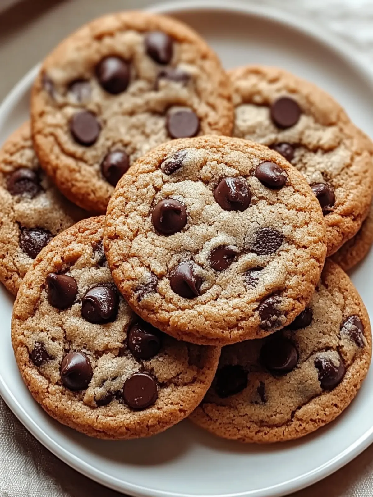 Melt-in-Your-Mouth Chocolate Chip Cookies You’ll Crave Daily 3 Chocolate Chip Cookies
