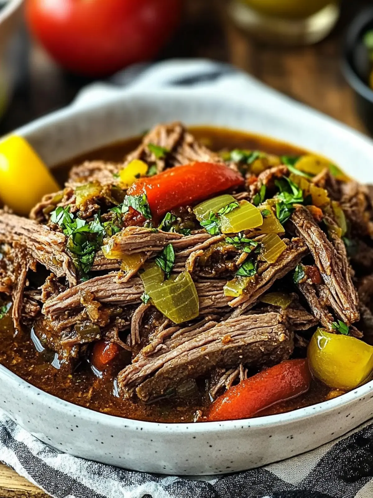 Savory Crockpot Italian Beef Recipe You'll Love for Family Dinners 4 Savory Crockpot Italian Beef Recipe You’ll Love