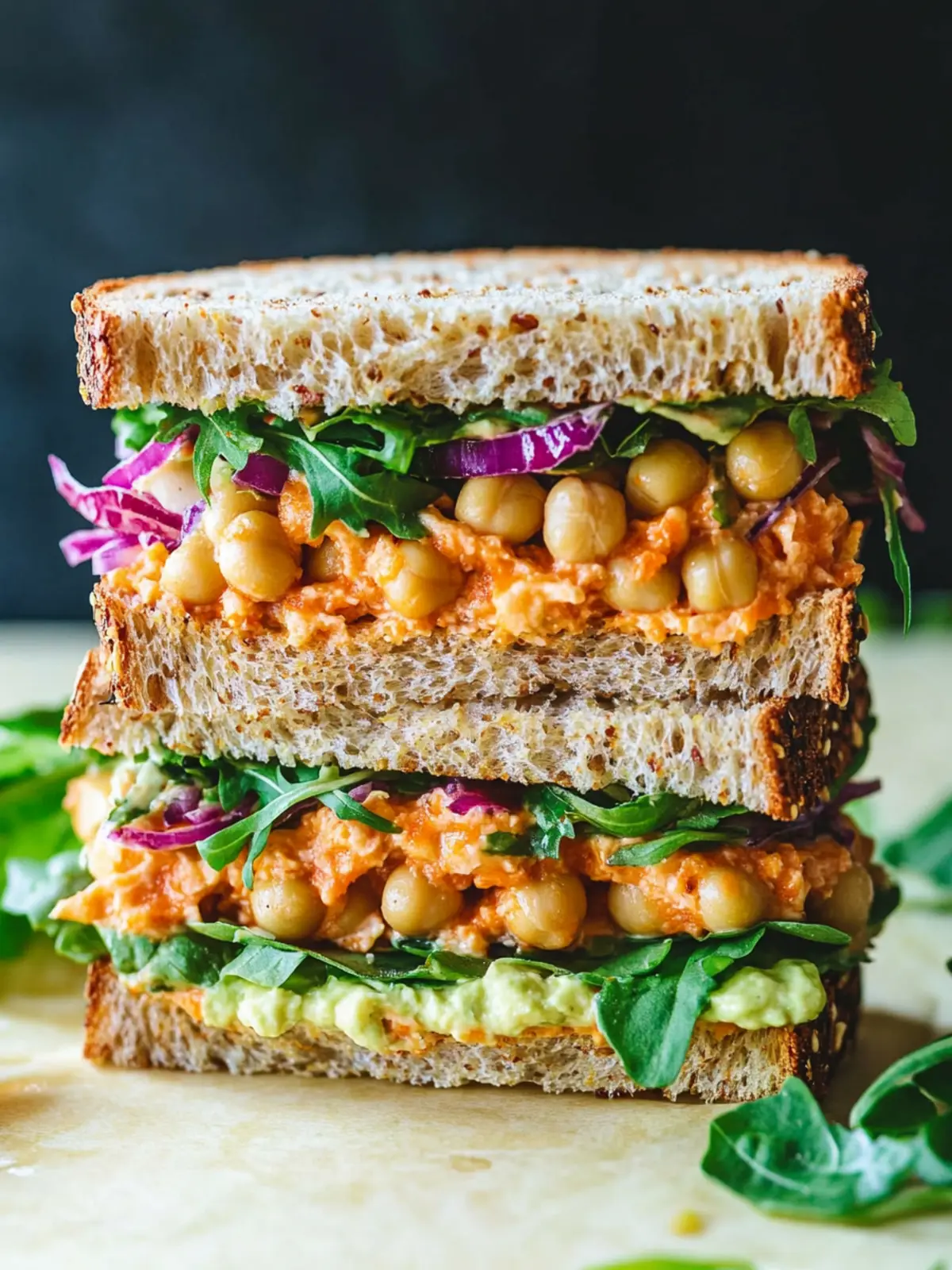 Buffalo Chickpea Sandwich