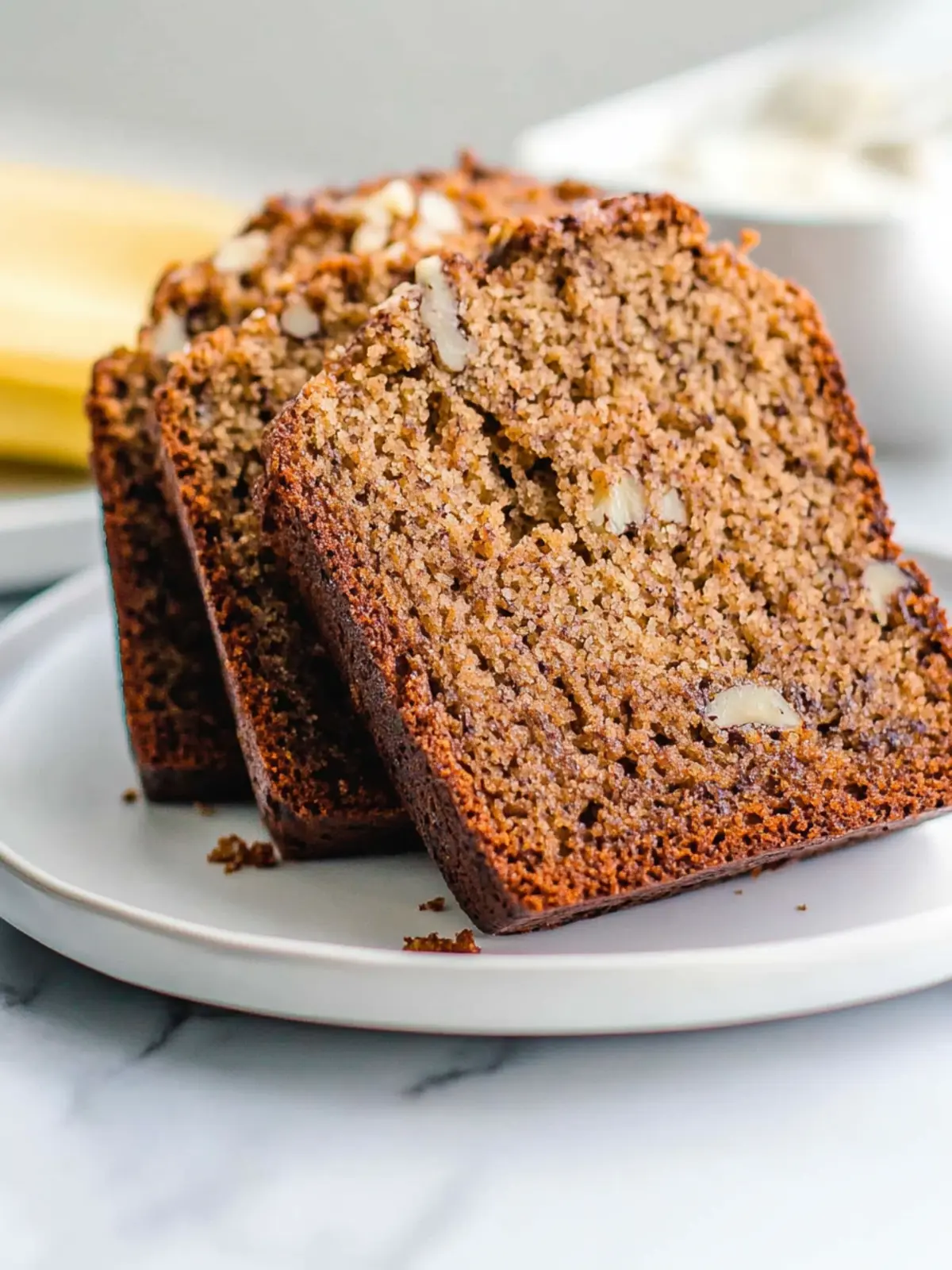Moist Banana Bread Recipe That's a Family Favorite 2 Banana Bread