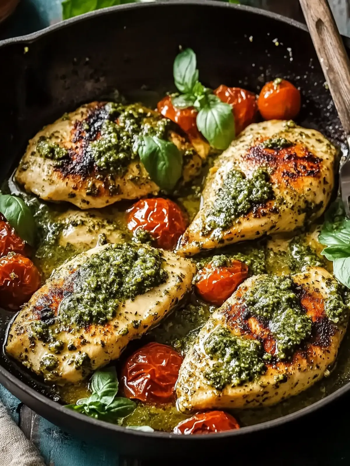 Creamy Pesto Chicken that Elevates Your Dinner Game 3 Creamy Pesto Chicken