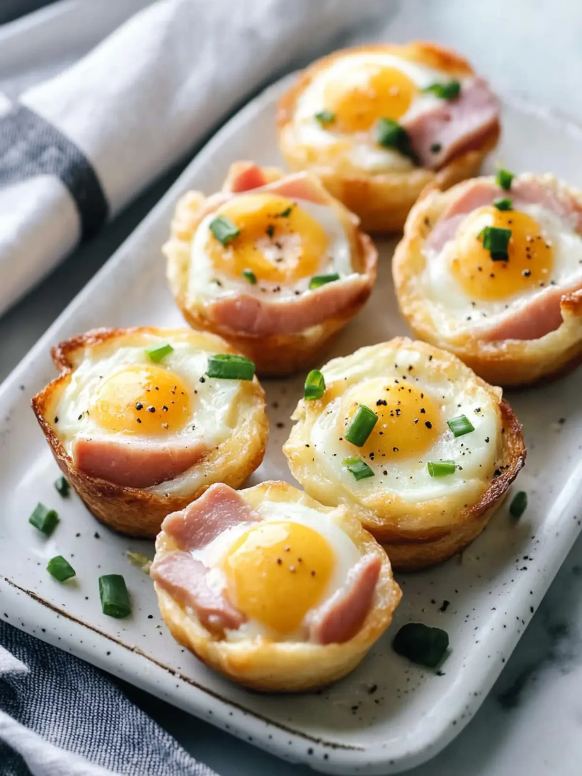 Ham, Egg, and Cheese Brunch Cups: Perfect for Mother's Day! 4 Ham, Egg, and Cheese Brunch Cups- mother's day breakfast