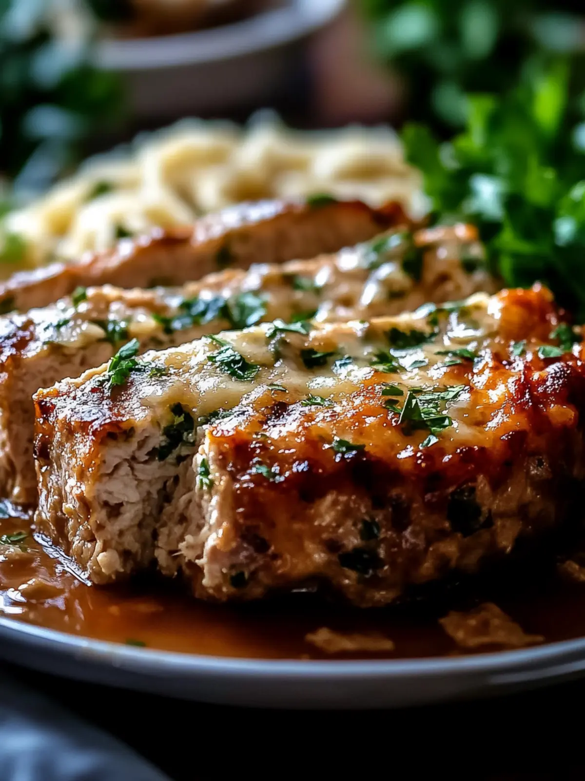 Melt-in-Your-Mouth Garlic and Parmesan Chicken Meatloaf Delight 3 Melt-in-your-mouth garlic and parmesan chicken meatloaf