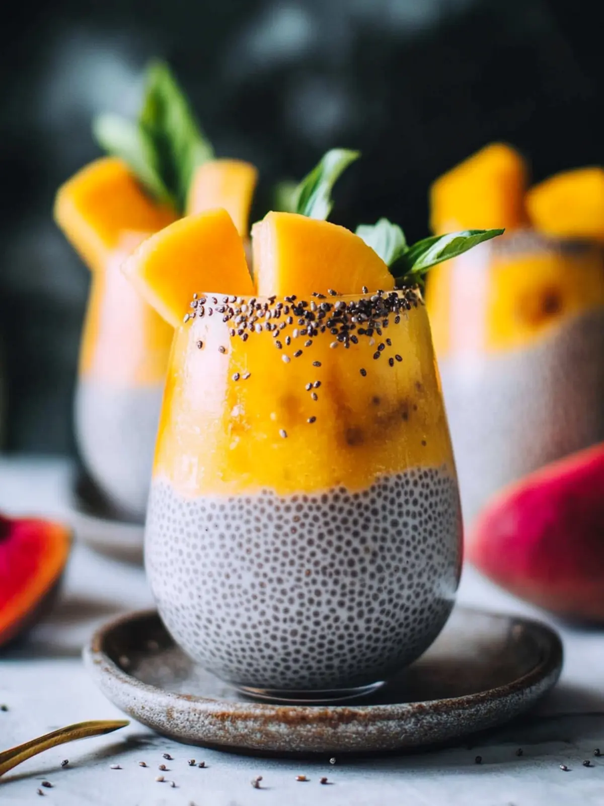 Creamy Mango Chia Pudding: Your Healthy Tropical Delight 5 Mango Chia Pudding