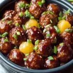 Slow Cooker Hawaiian Meatballs for the Perfect Dinner Party 7 Slow Cooker Hawaiian Meatballs