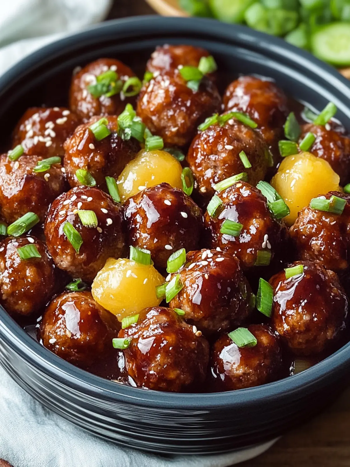 Slow Cooker Hawaiian Meatballs for the Perfect Dinner Party 5 Slow Cooker Hawaiian Meatballs