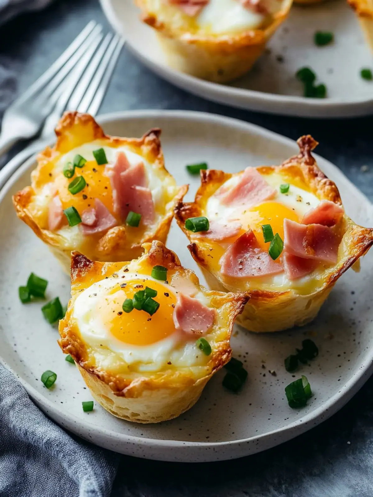 Ham, Egg, and Cheese Brunch Cups: Perfect for Mother's Day! 3 Ham, Egg, and Cheese Brunch Cups- mother's day breakfast