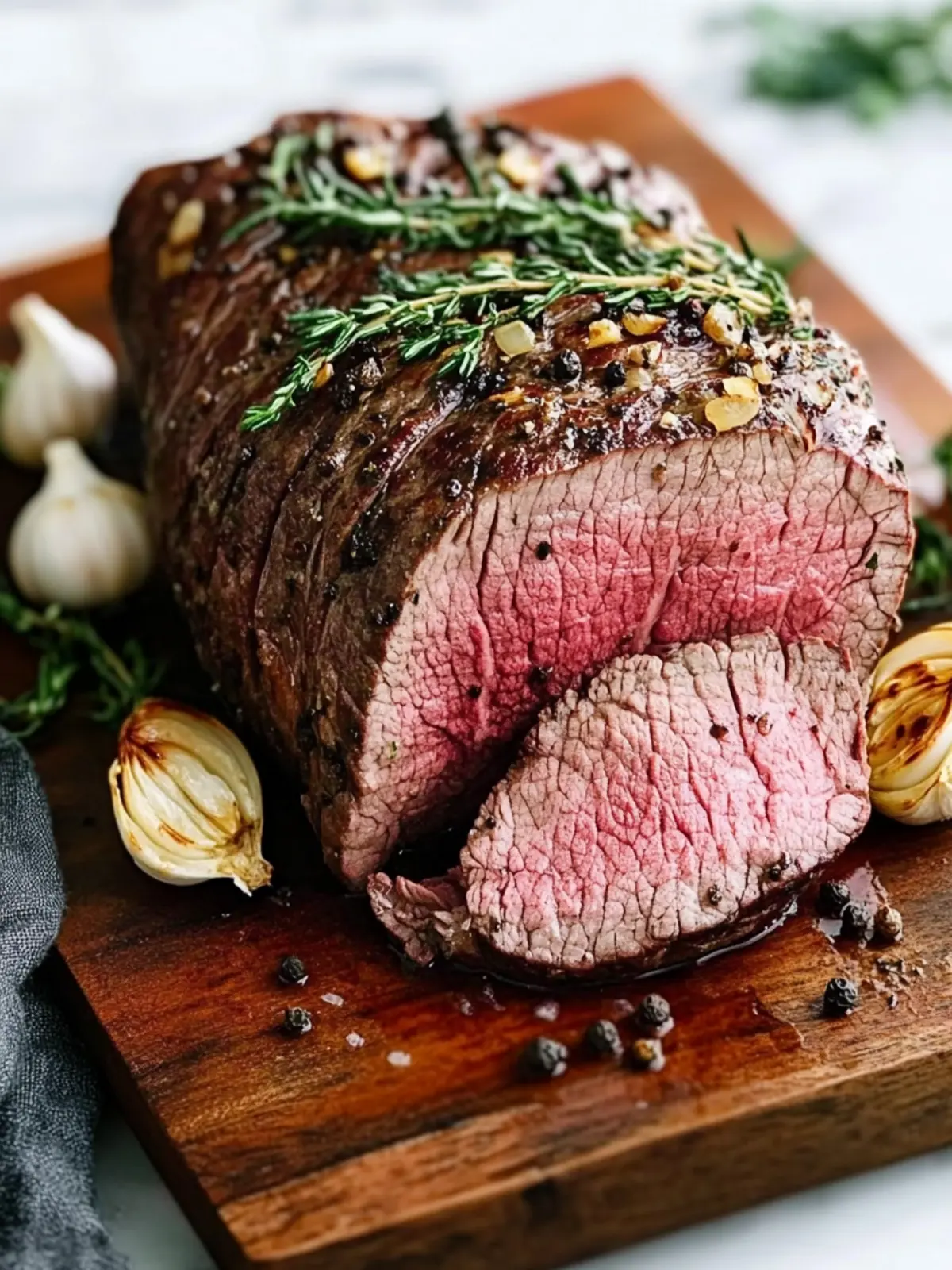 Garlic Lovers Roast Beef: Juicy Elegance for Your Table 4 Garlic Lovers Roast Beef
