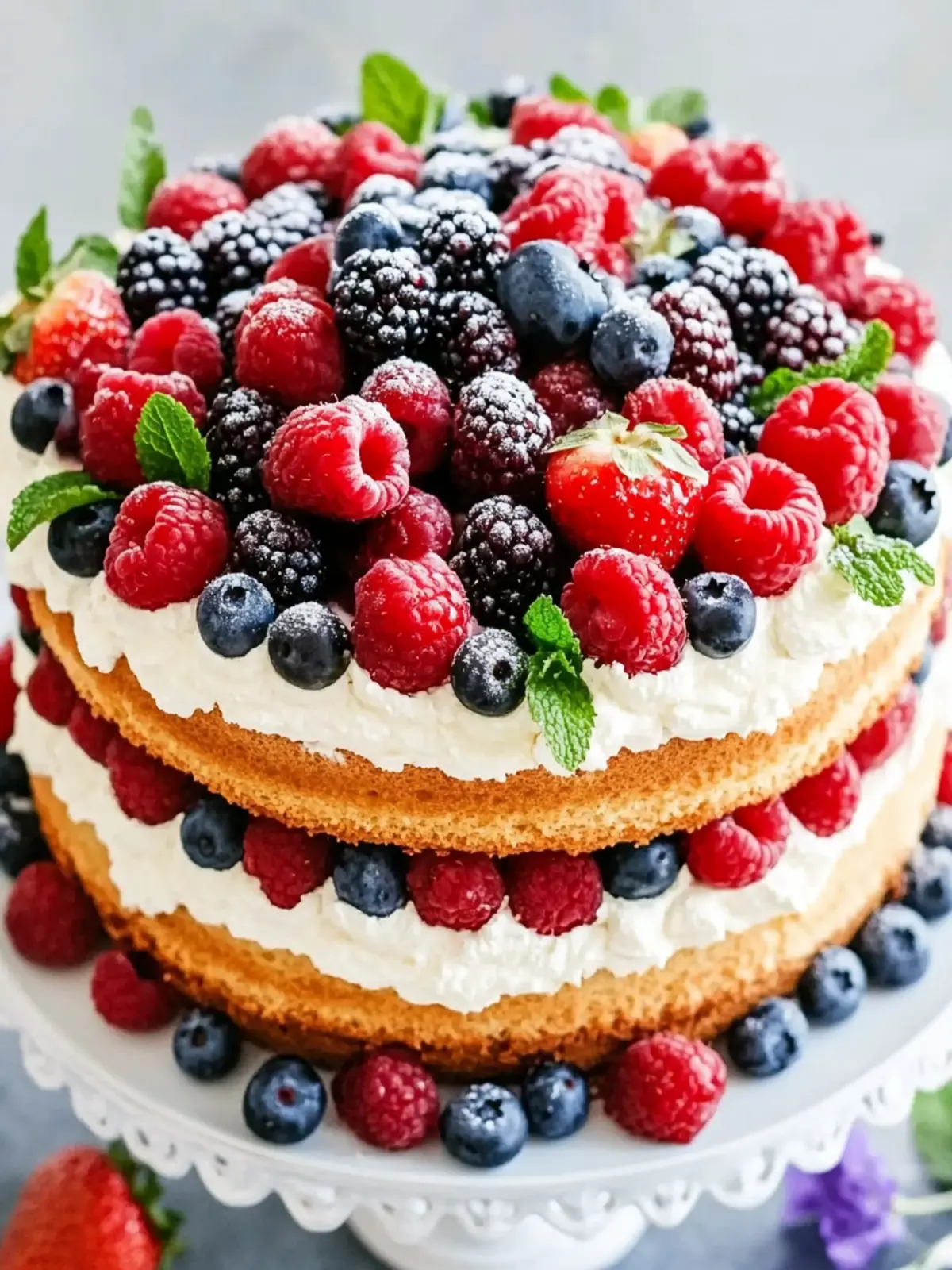Delicious Berry Tiramisu Cake Recipe for Any Occasion 2 Berry Tiramisu Cake Recipe