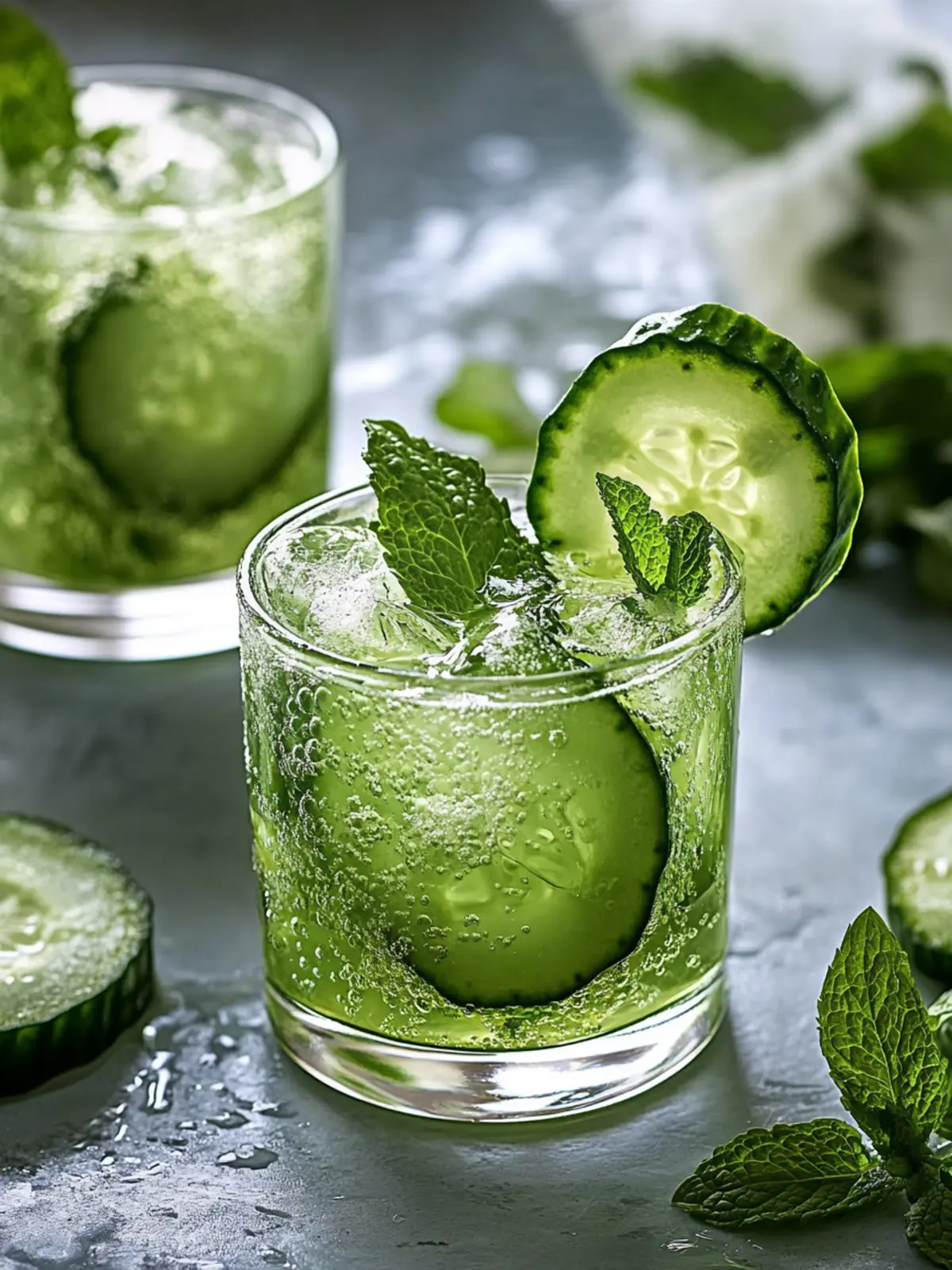 Cucumber Mint Fizz: Refreshing Twist for Hot Summer Days 3 Cucumber Mint Fizz
