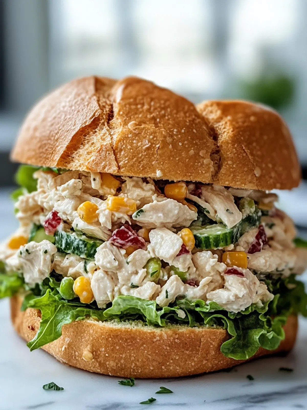 Cottage Cheese Chicken Salad Sandwich for Ultimate Flavor Boost 2 Cottage Cheese Chicken Salad Sandwich