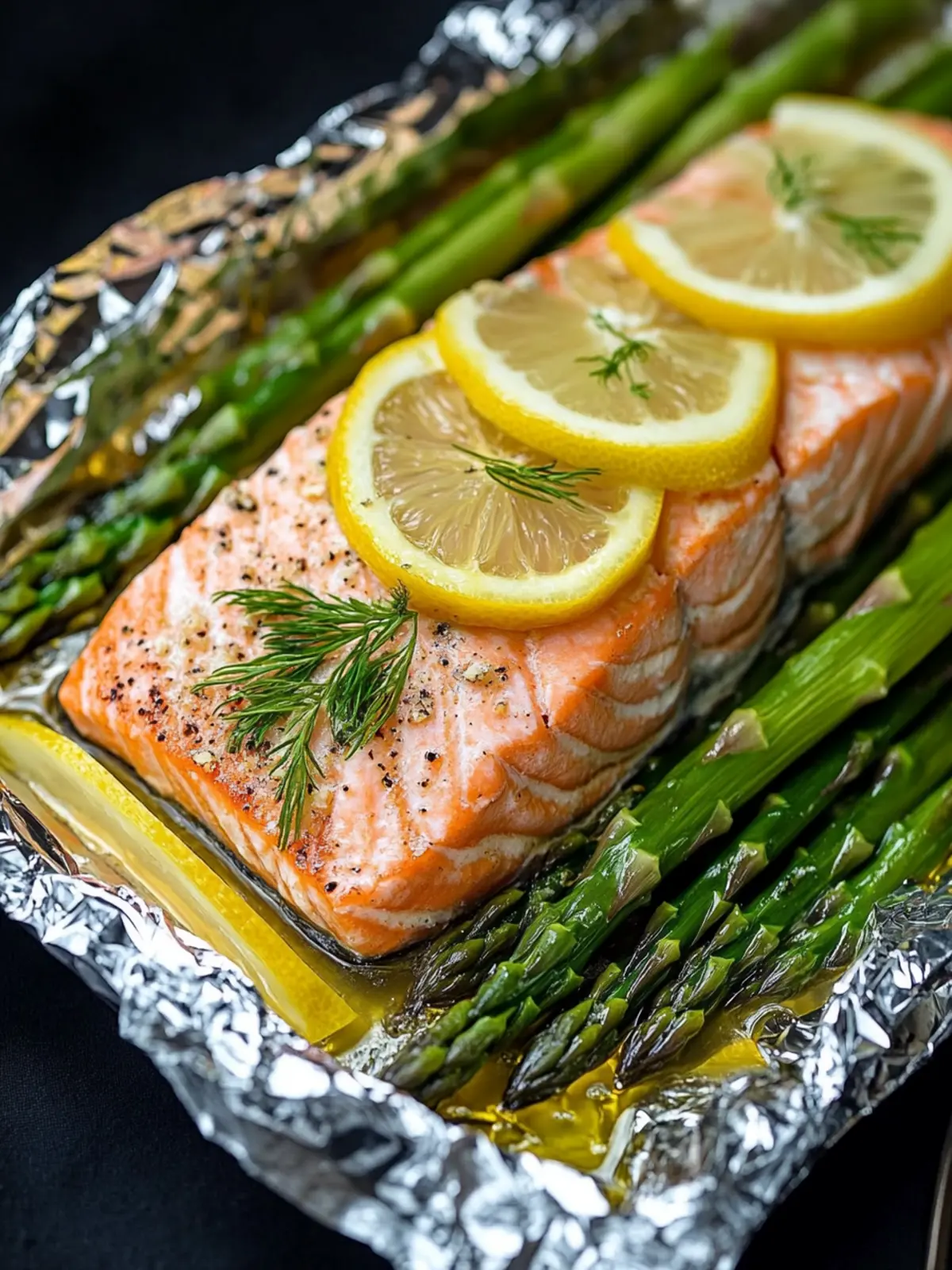 Savory Salmon and Asparagus in Foil for Effortless Dinners 4 Salmon and Asparagus in Foil