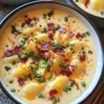 Creamy Loaded Potato Cheese Soup That Warms Your Soul 2 Loaded Potato Cheese Soup
