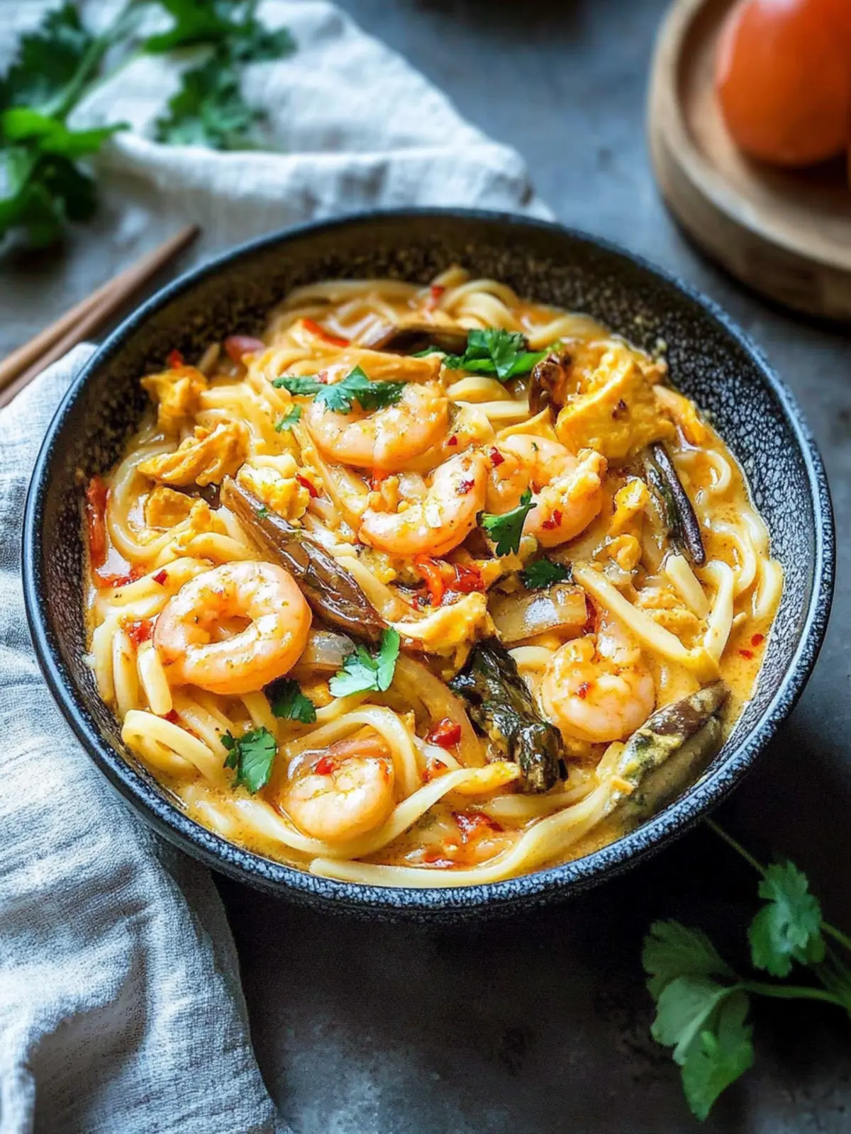 Creamy Tom Yum Udon in 20 Minutes: A Flavorful Weeknight Win 4 Creamy Tom Yum Udon (20 minutes)