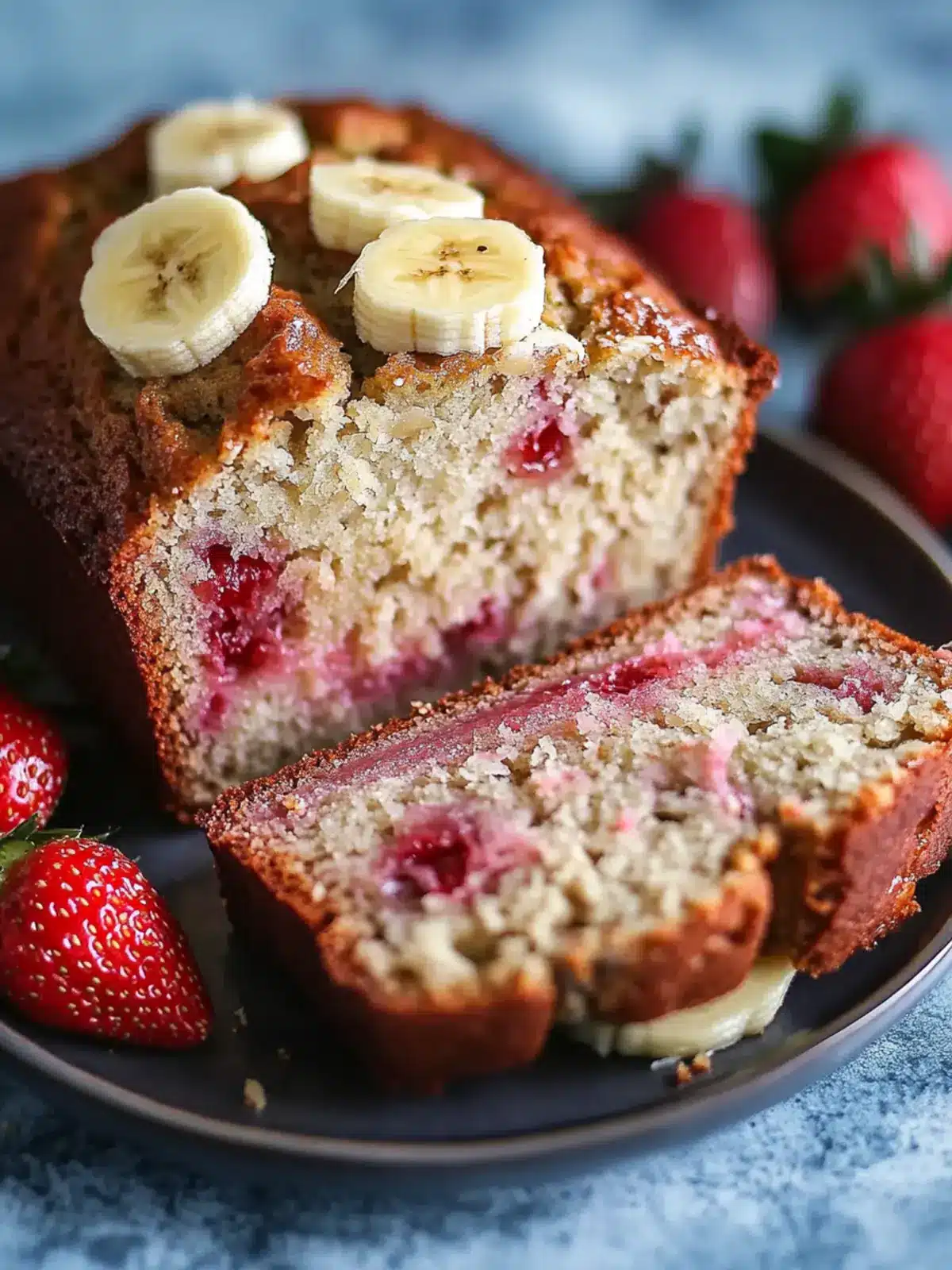 Delicious Strawberry Banana Bread Recipe Easy to Make Today 2 Strawberry Banana Bread Recipe Easy