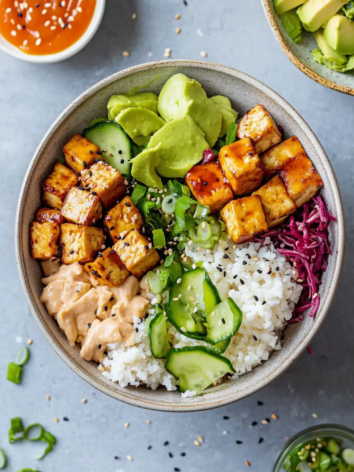 Tofu Poke Bowl