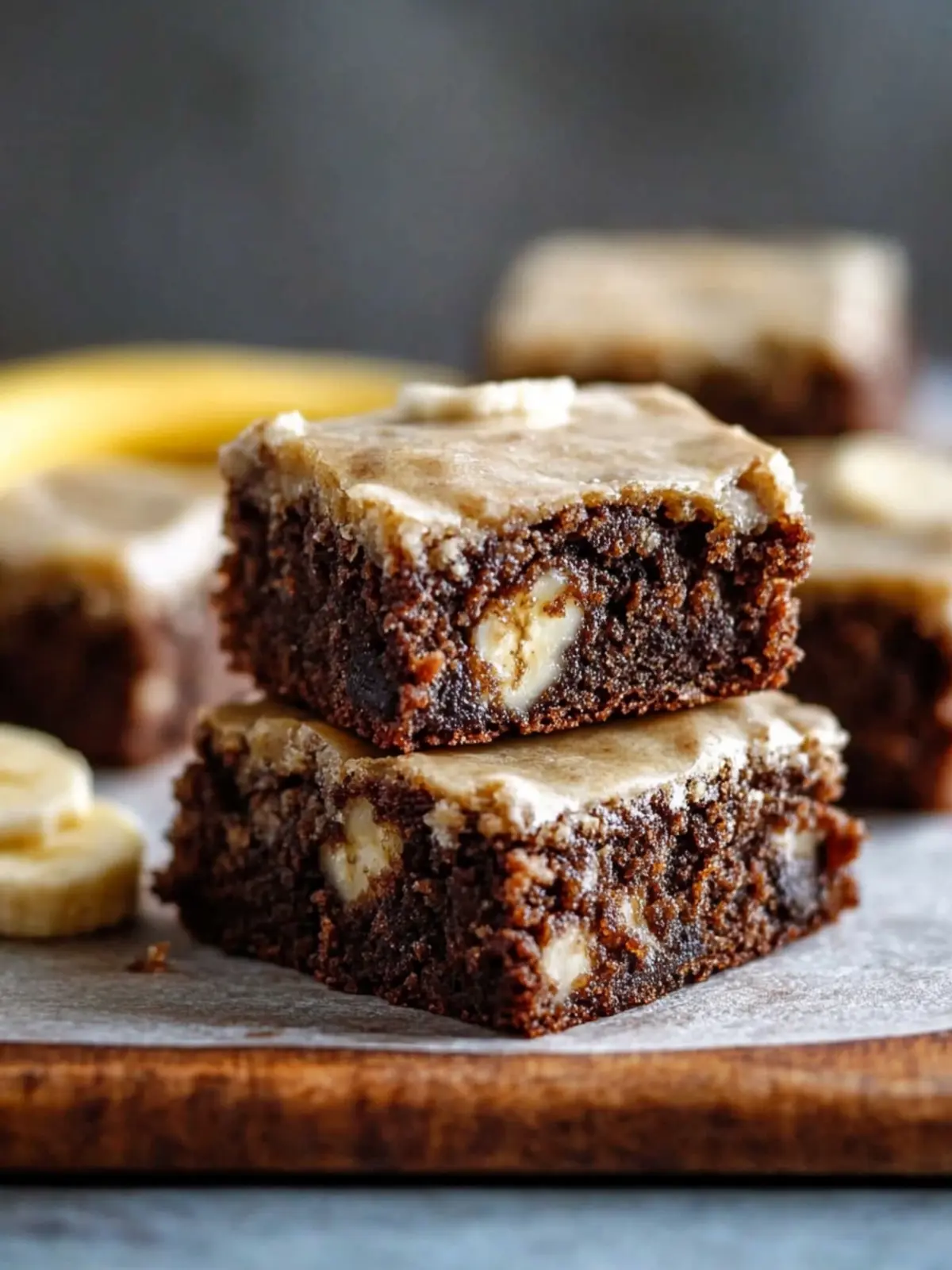 Melt-in-Your-Mouth Banana Bread Brownies You’ll Crave 3 Banana Bread Brownies