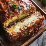 Cheese and capsicum meatloaf