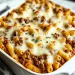 Creamy Homemade Baked Ziti with Ground Beef Delight 6 Homemade Baked Ziti With Ground Beef And Cream Cheese