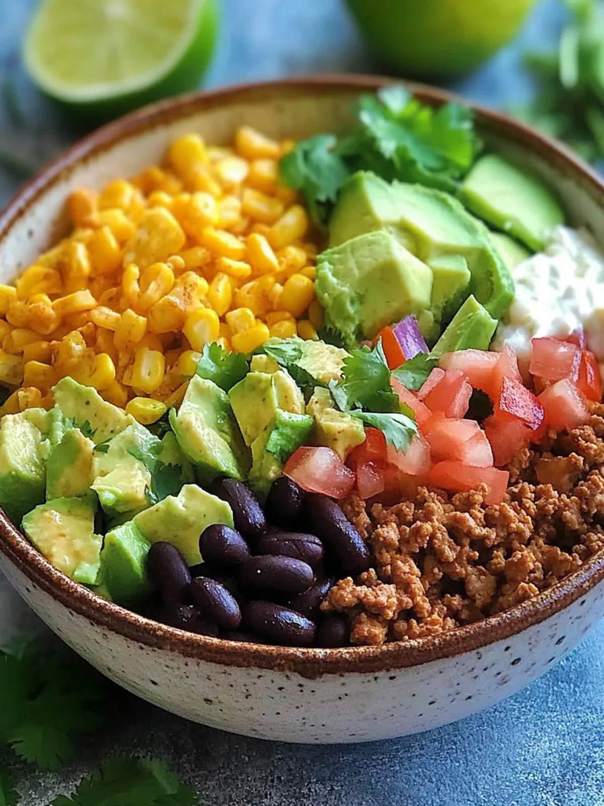 Healthy Ground Turkey Tacos Bowl: Your Guilt-Free Dinner Delight 4 Healthy Ground Turkey Tacos Bowl