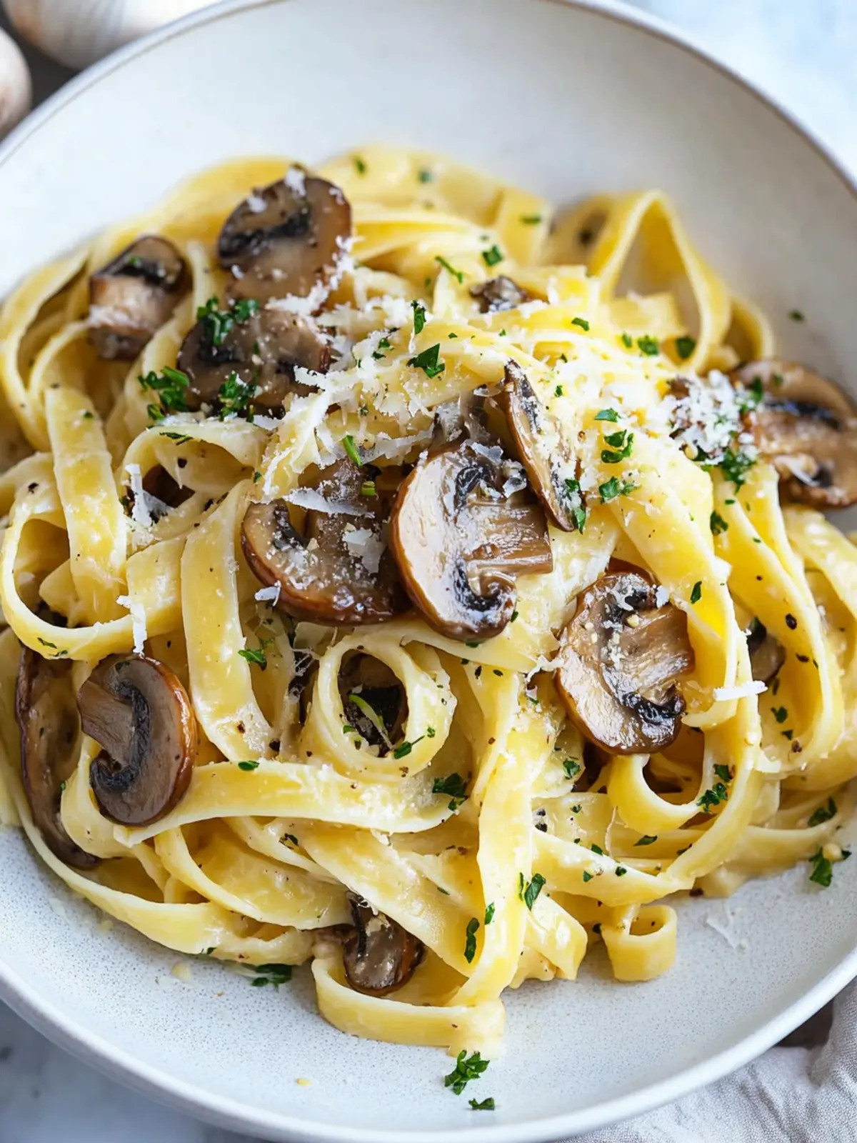 Garlic Mushroom Pasta: 30-Minute Comfort Food Bliss 2 Garlic Mushroom Pasta