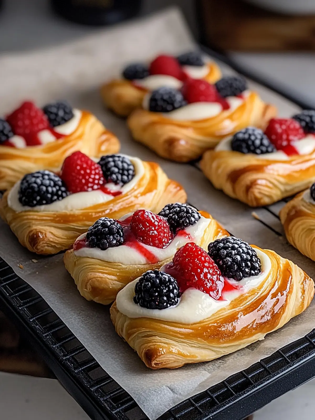 Flaky Berry Cream Cheese Danishes That Wow Every Brunch 2 Berry Cream Cheese Danishes