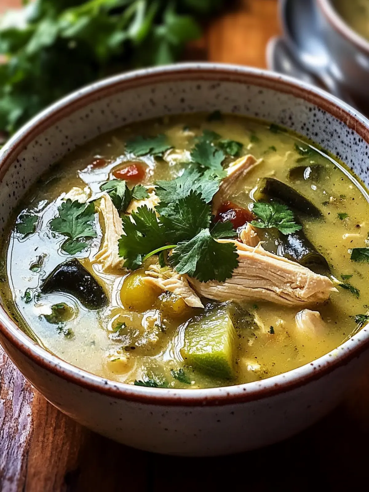 Cozy Chicken Poblano Soup: Your New Favorite Comfort Food 2 Cozy Chicken Poblano Soup
