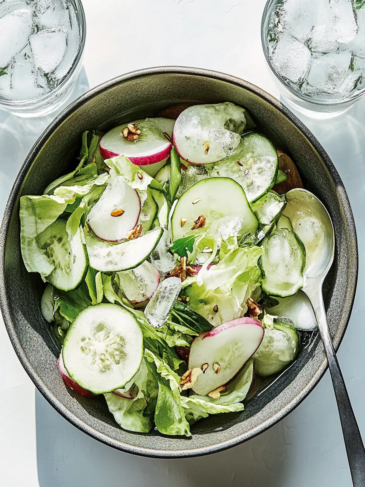 Crisp Ice Water Salad Recipe for a Fresh, Zesty Twist 3 Ice Water Salad