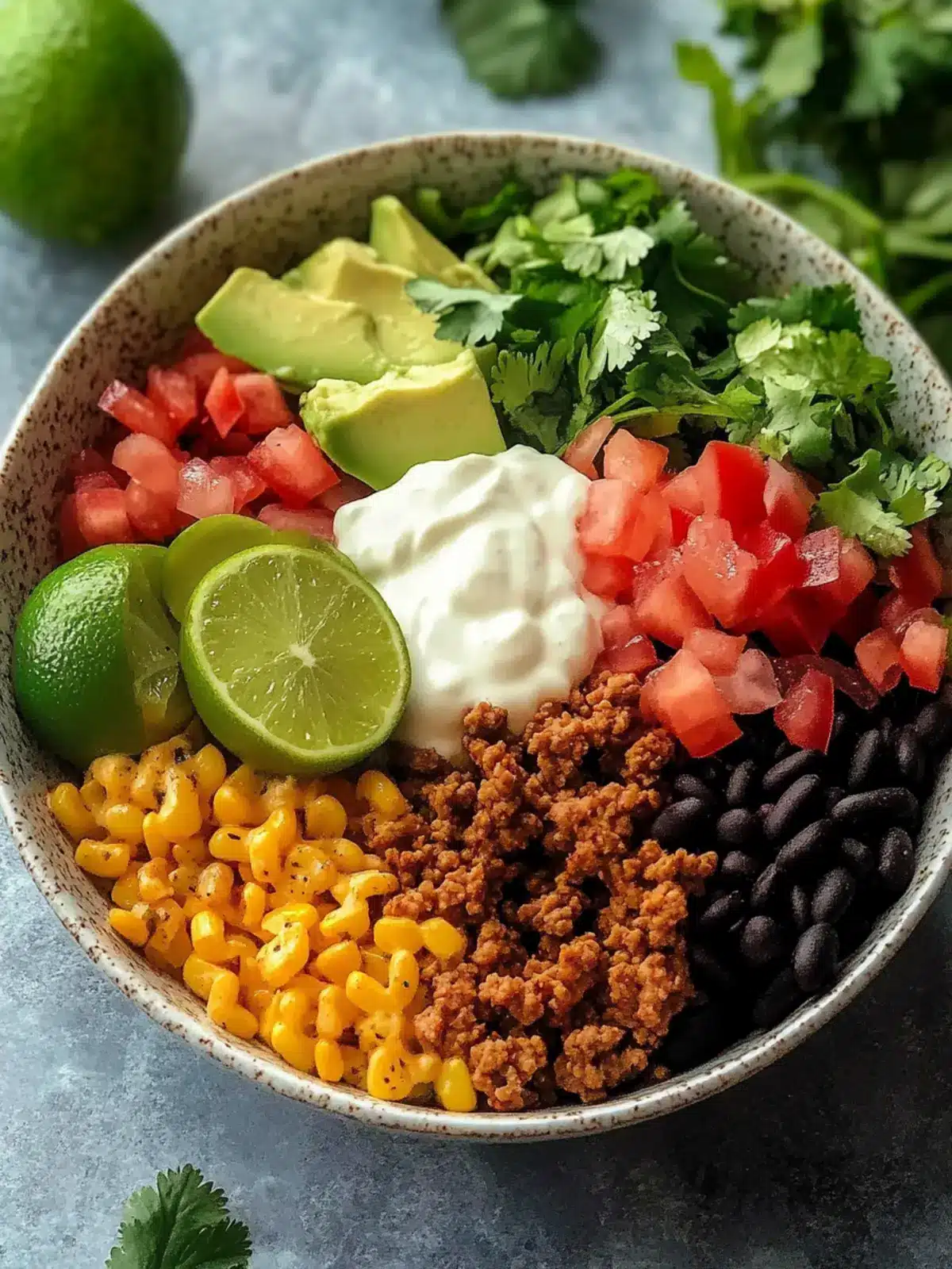 Healthy Ground Turkey Tacos Bowl: Your Guilt-Free Dinner Delight 2 Healthy Ground Turkey Tacos Bowl