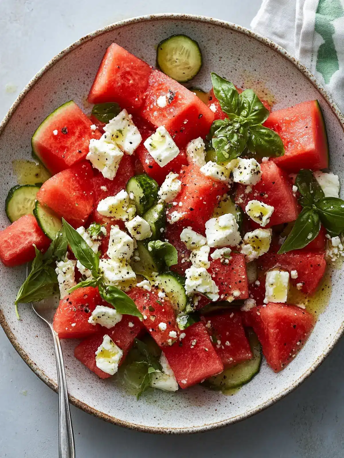 Watermelon and Feta Salad: A Refreshing Summer Delight 5 Watermelon and Feta Salad