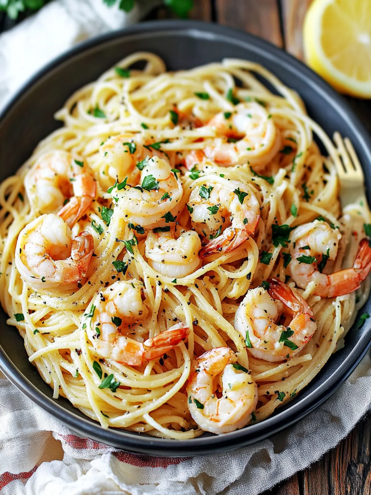 30-Minute Garlic Shrimp Pasta Recipe That Impresses Instantly 4 Garlic Shrimp Pasta Recipe