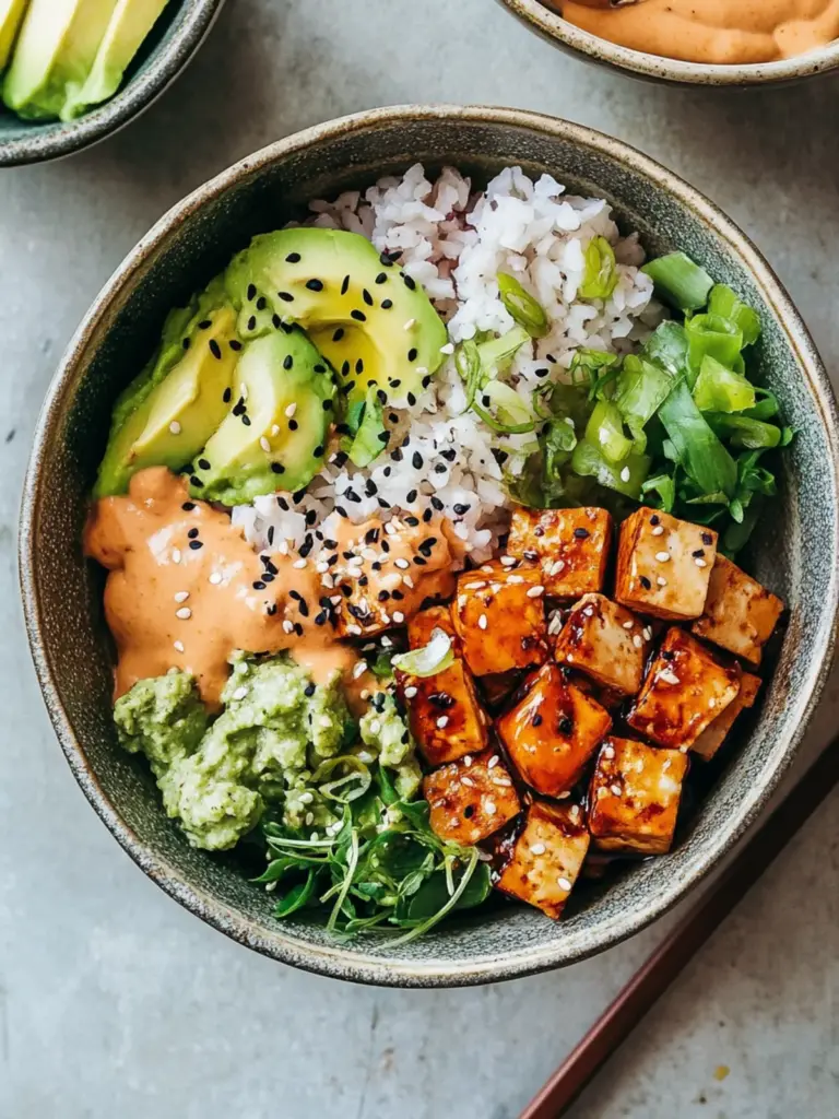 Tofu Poke Bowl