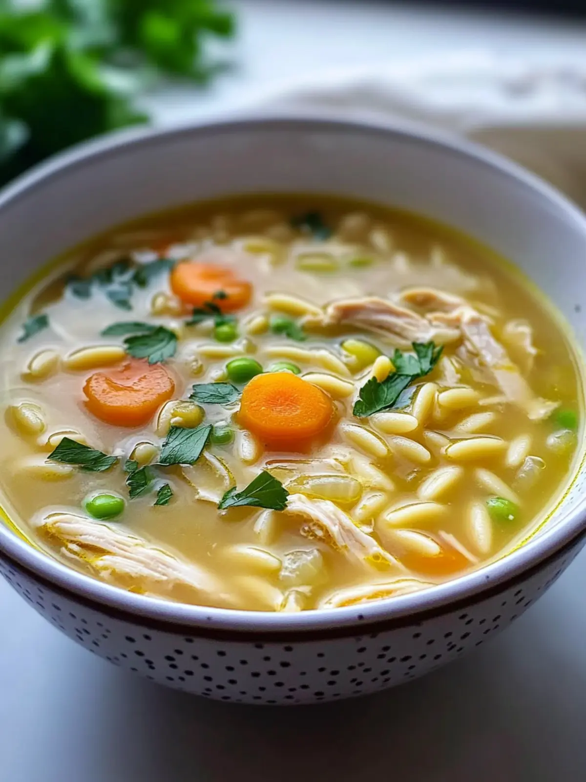 Zesty Lemon Orzo Chicken Soup for Ultimate Comfort Cooking 4 Lemon Orzo Chicken Soup