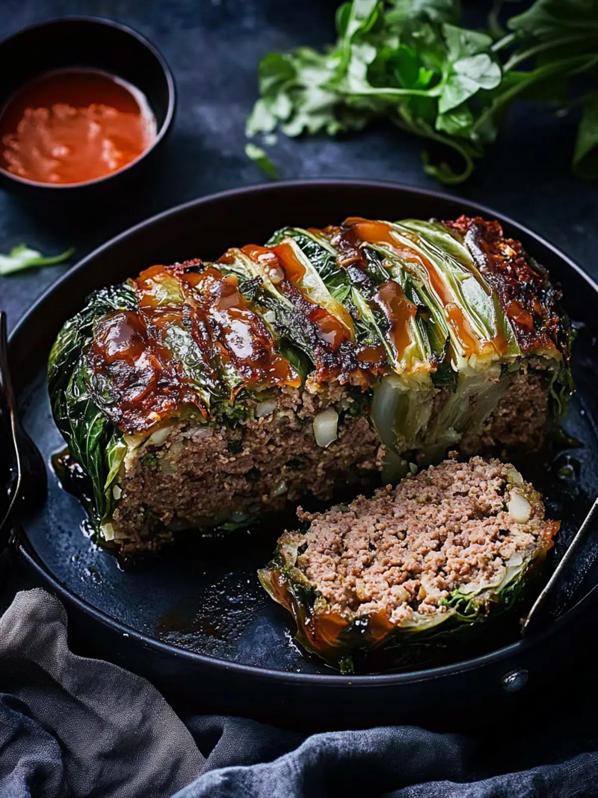 Cabbage Meatloaf: A Wholesome Twist on Comfort Food! 3 Cabbage meatloaf