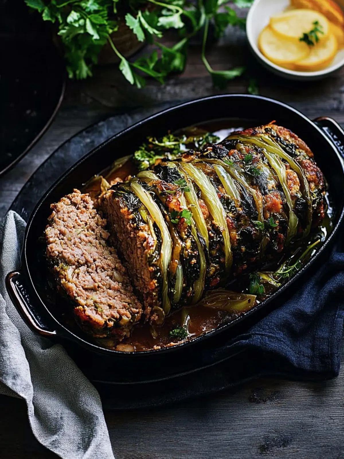 Cabbage Meatloaf: A Wholesome Twist on Comfort Food! 2 Cabbage meatloaf