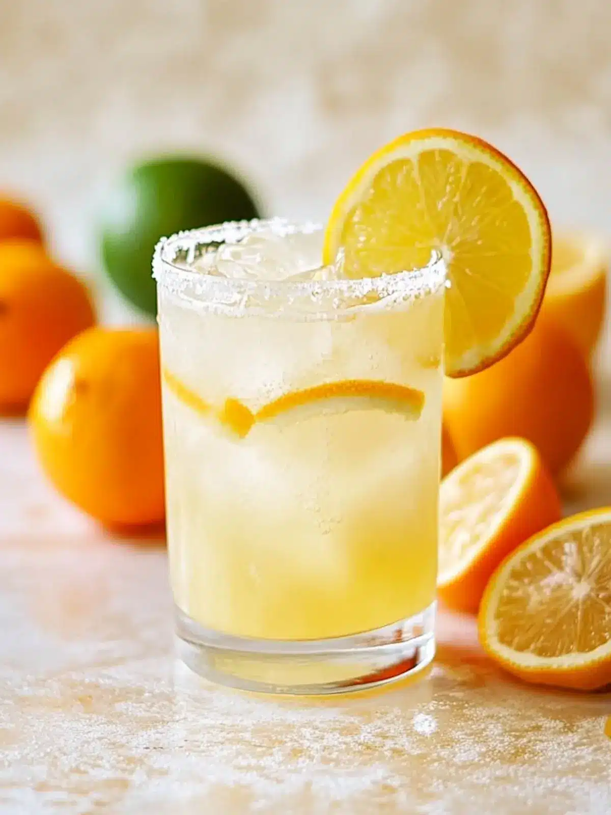 Delight in a Citrus Margarita Spritzer That's Light and Zesty 3 Citrus Margarita Spritzer