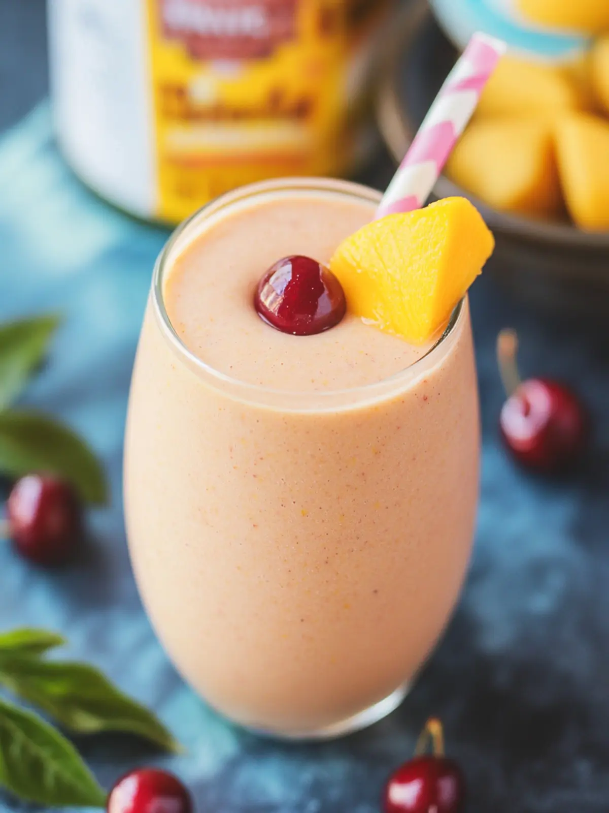 Delicious Mango Cherry Smoothie for a Refreshing Boost 5 Mango Cherry Smoothie