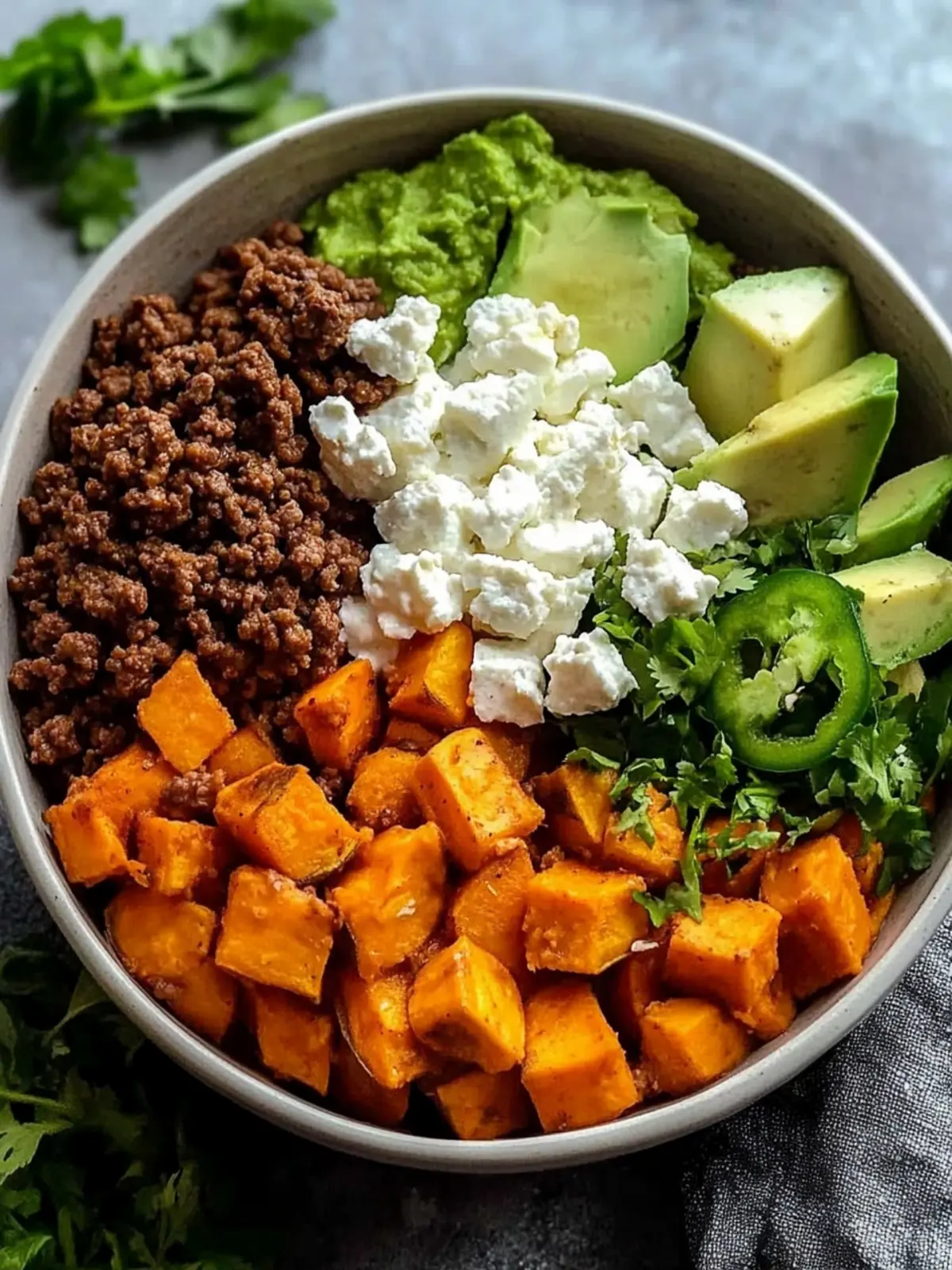 Cottage Cheese Ground Beef and Sweet Potato Bowls You'll Love 4 Cottage Cheese Ground Beef And Sweet Potato Bowls