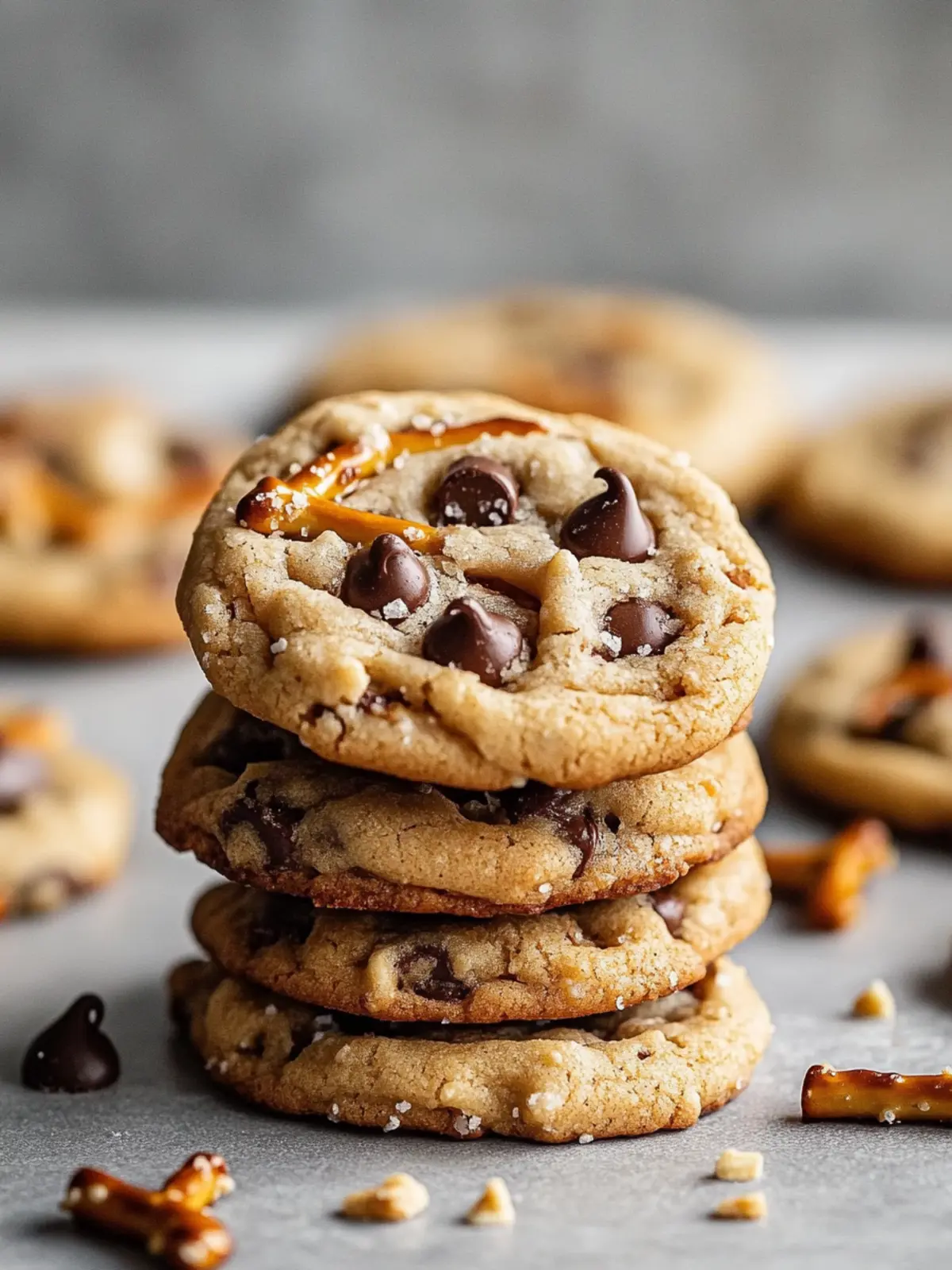 Indulge in Pretzel Toffee Chocolate Chip Cookies Bliss 3 Pretzel Toffee Chocolate Chip Cookies