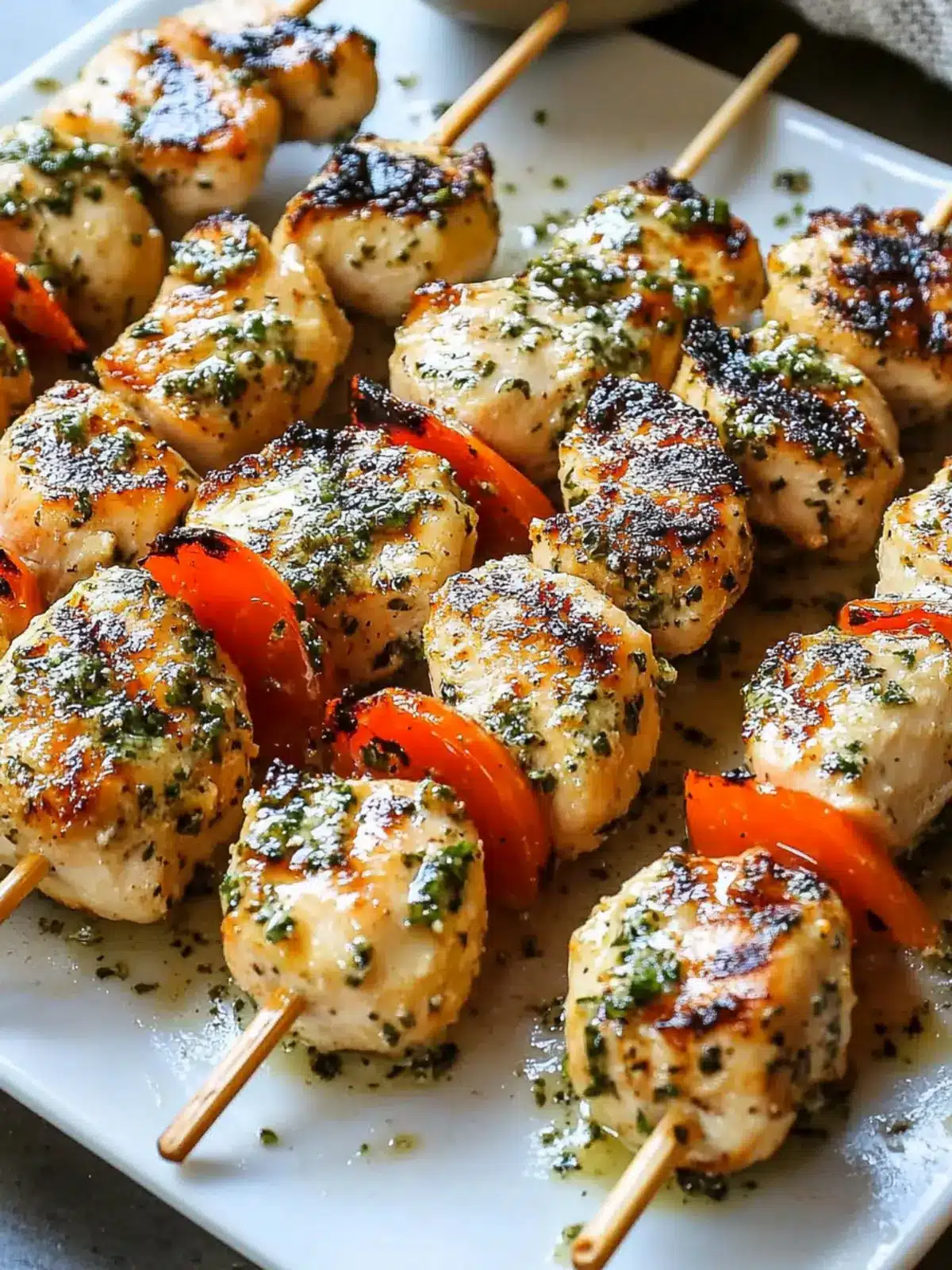 Ranch Garlic Parm Chicken Skewers: Juicy Flavor in Minutes 2 Ranch Garlic Parm Chicken Skewers