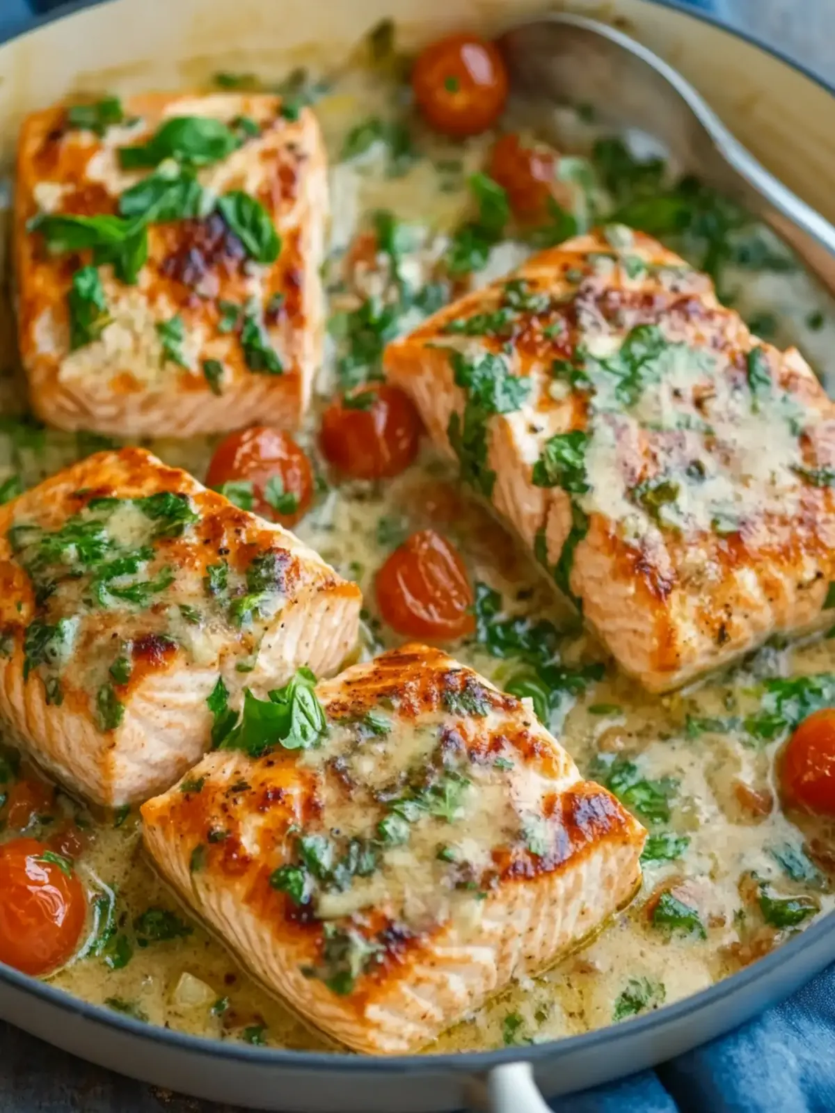 Delicious Tuscan Salmon Recipe Ready in Just 30 Minutes! 3 Tuscan Salmon Recipe