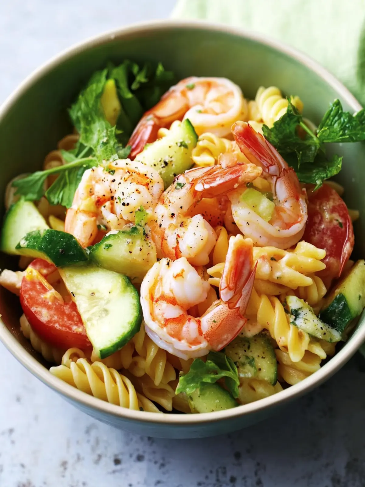 Prawn Cocktail Pasta Salad: A Fresh Twist on a Classic Dish 3 Prawn cocktail pasta salad