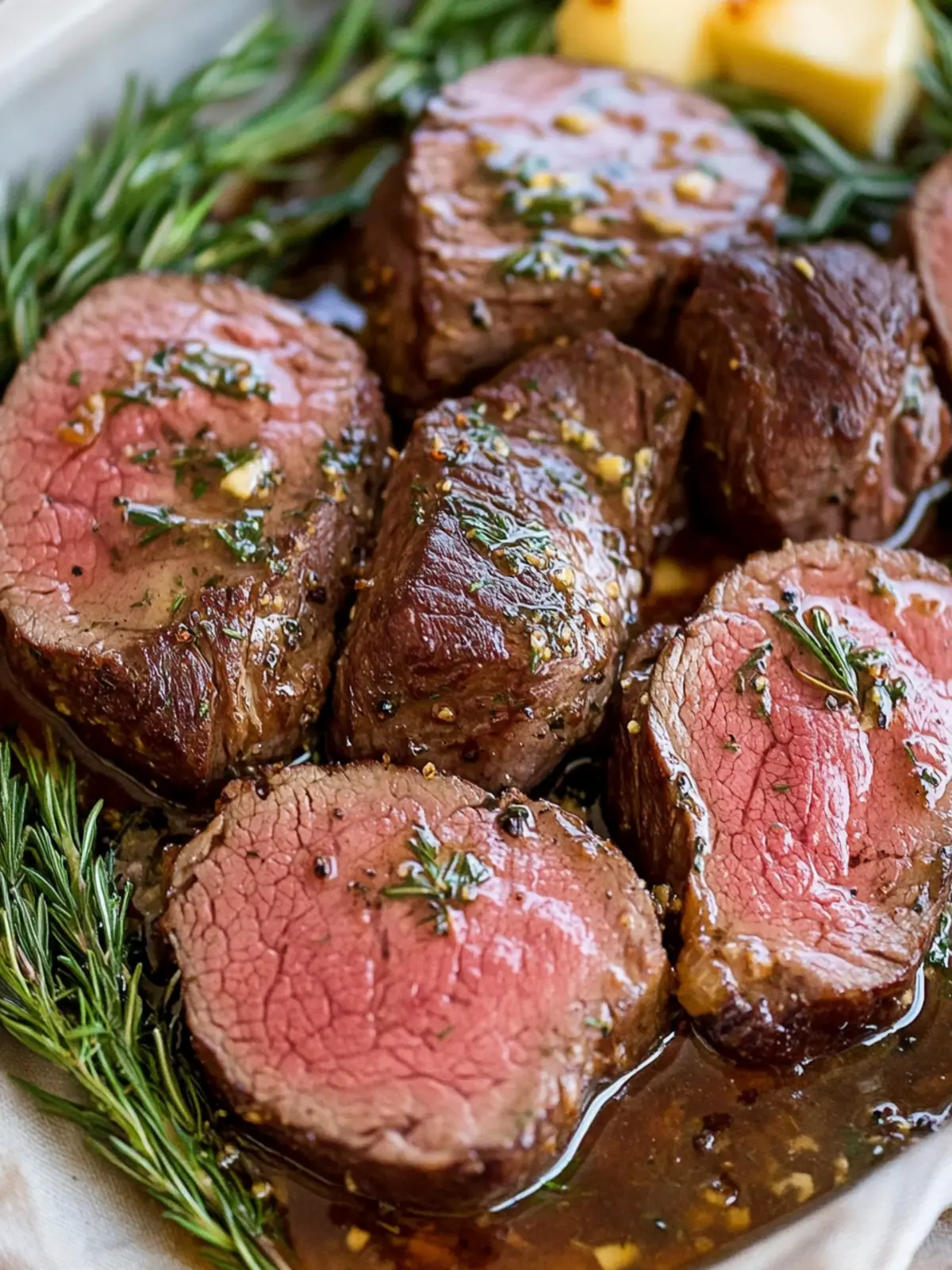 Beef Tenderloin (with Garlic Butter Sauce)