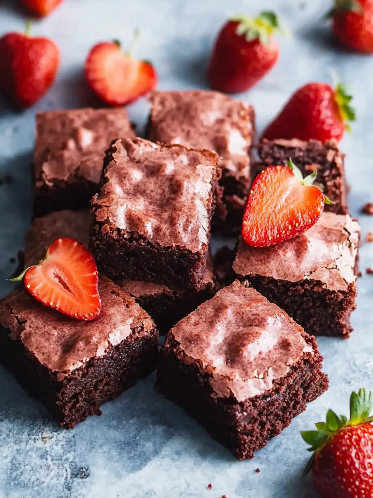 Fudgy Strawberry Brownies: Your New Favorite Dessert Delight 5 Fudgy Strawberry Brownies