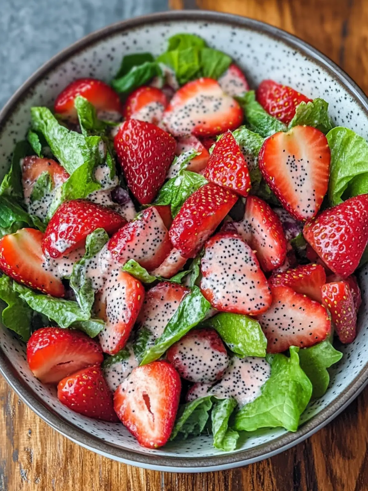 Strawberry Poppy Seed Salad
