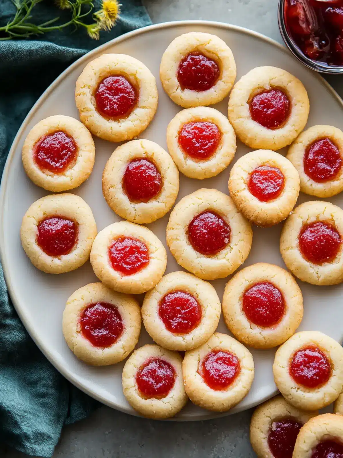 Irresistible Thumbprint Cookies: Sweeten Your Holidays Today 3 Thumbprint Cookies