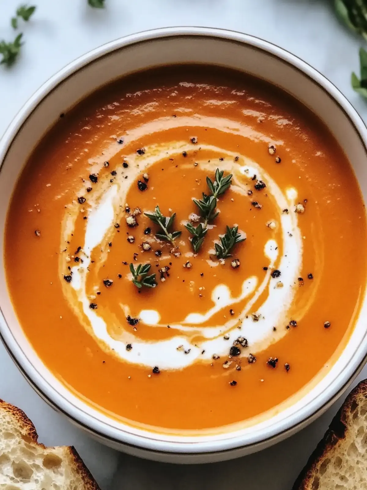 Creamy Tomato Soup Cheese Delight