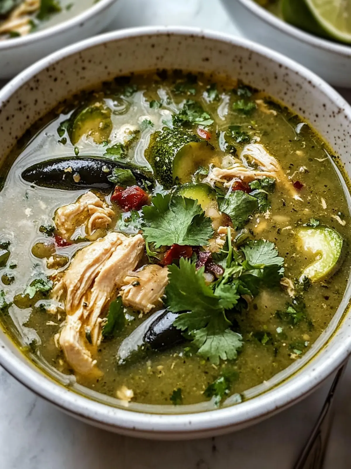 Cozy Chicken Poblano Soup: Your New Favorite Comfort Food 4 Cozy Chicken Poblano Soup